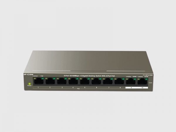 switch F1110P-8-102W ip-com SecuVision