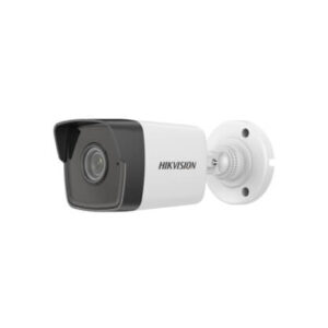 DS-2CD1043G0-I 4 MP Bullet Network Camera with IP67 weather resistance, H.265+ compression, 120 dB WDR, and EXIR 2.0 infrared for clear night vision up to 30 meters.