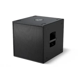 Bose Professional AMS115 subwoofer vue de gauche pour sonorisation professionnelle au Maroc, transducteur 15 pouces et basses puissantes