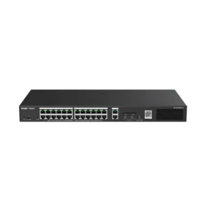 Switch PoE 28 Ports RG-ES228GS-P Ruijie pour réseau professionnel et vidéosurveillance