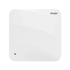 Achetez au Maroc le Ruijie RG-AP810-L — Borne Wi-Fi 6 indoor double radio 1.775 Gbps, dual-band 2.4/5 GHz, MU-MIMO 4 flux, PoE 802.3af/at/bt, gestion cloud Ruijie. Déploiement simple, prix compétitif, livraison rapide partout au Maroc.
